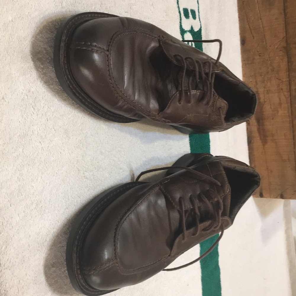 Johnston & Murphy mens leather comfort shoes